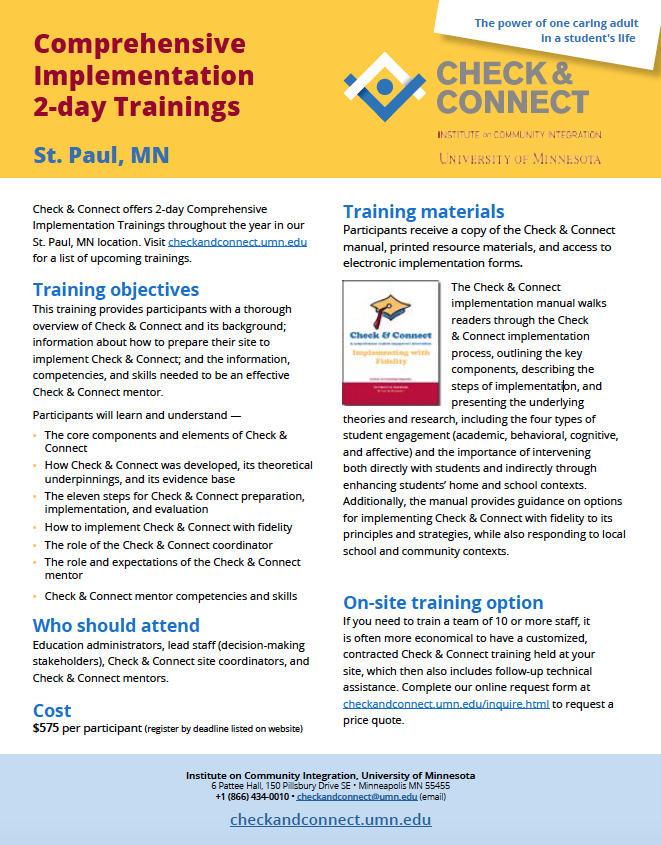 Training PDF cover